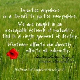 injustice MLK full quote
